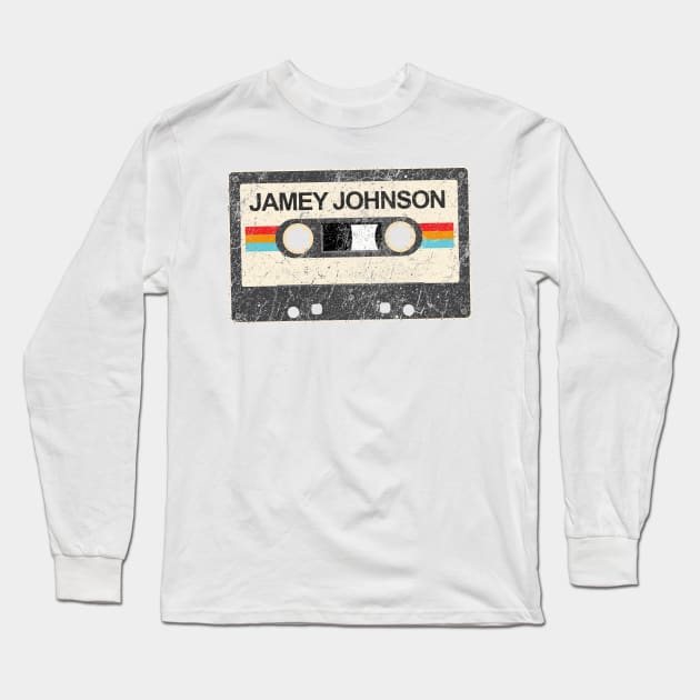 Jamey Johnson Long Sleeve T-Shirt by kurniamarga.artisticcolorful